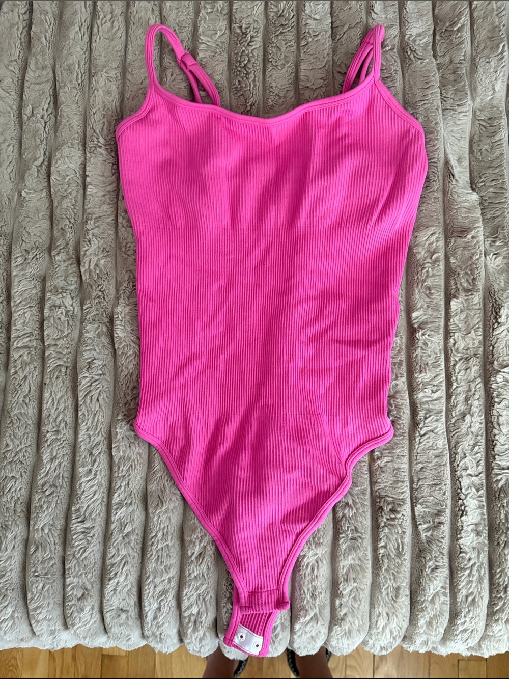 Pink bodysuit
